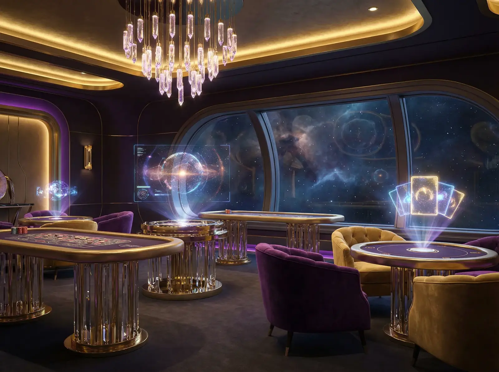 全民彩票VIP俱乐部豪华私人星舰内部